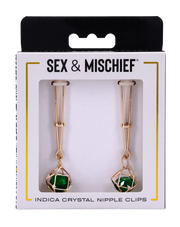 Indica Crystal Nipple Clips