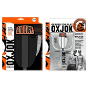 BULGER, the big pouch jock, BLACK IRON, LARGE