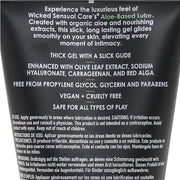 Aloe Vera Based Lube 4oz